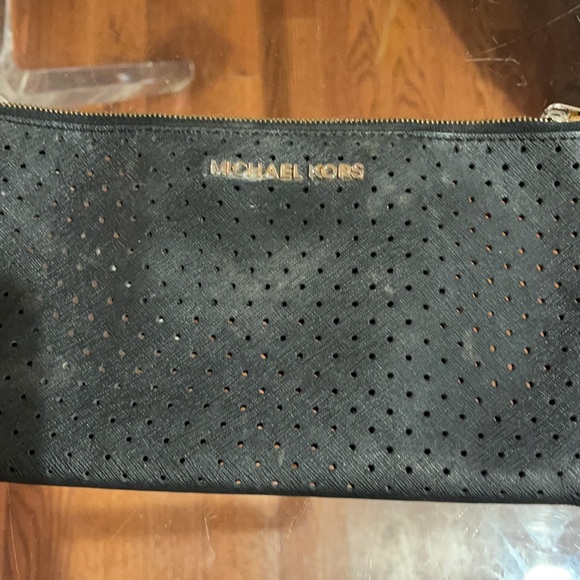 Michael’s Kors black gold hardware clutch - Picture 2 of 6